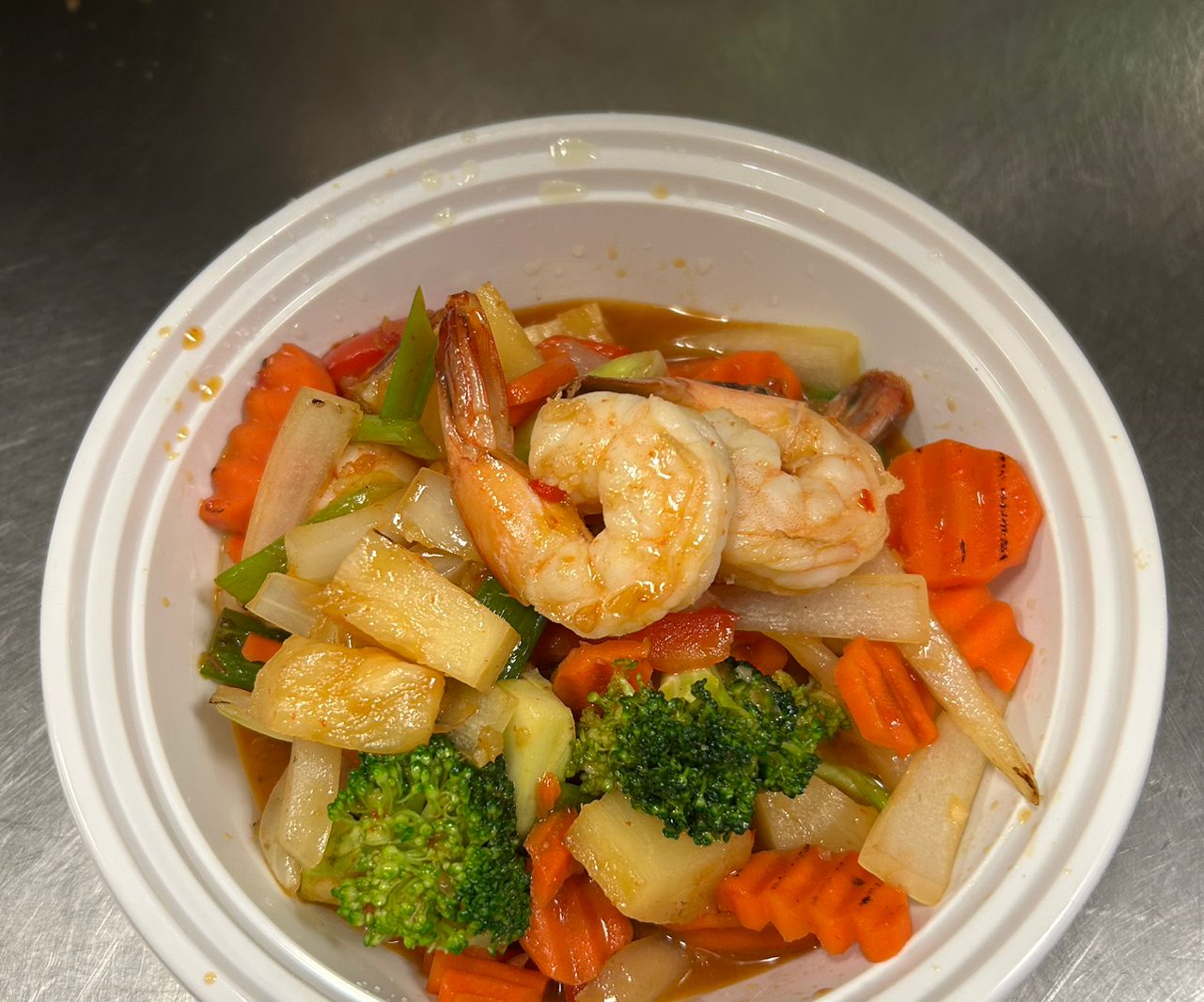 Pineapple Shrimp.