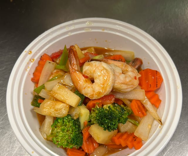Pineapple Shrimp.