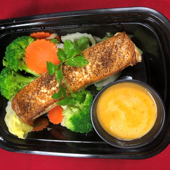 Pan Seared Salmon.